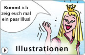 Arbeitsbeispiele Illustrationen und Zeichnungen